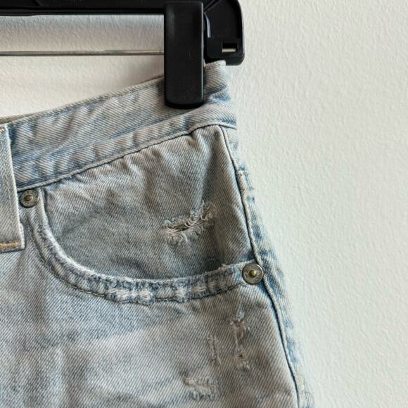 AG Jeans 49 Button Distressed Cut Off Shorts - 26 - Picture 5 of 9